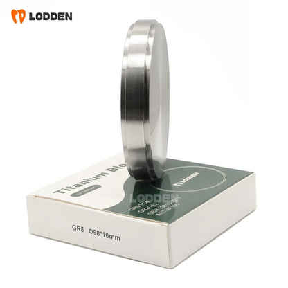 LODDEN 98mm GR2/GR5 Dental Titanium Disc — CAD/CAM Milling Block for Implants, Abutments & Dental Framework