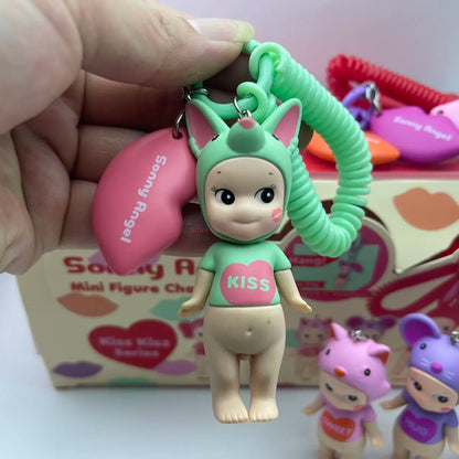 2025 Sonny Angel Kiss Kiss Series Blind Box – Cute Kawaii Mini Doll Figure Decoration High-Quality Replica Birthday Gift