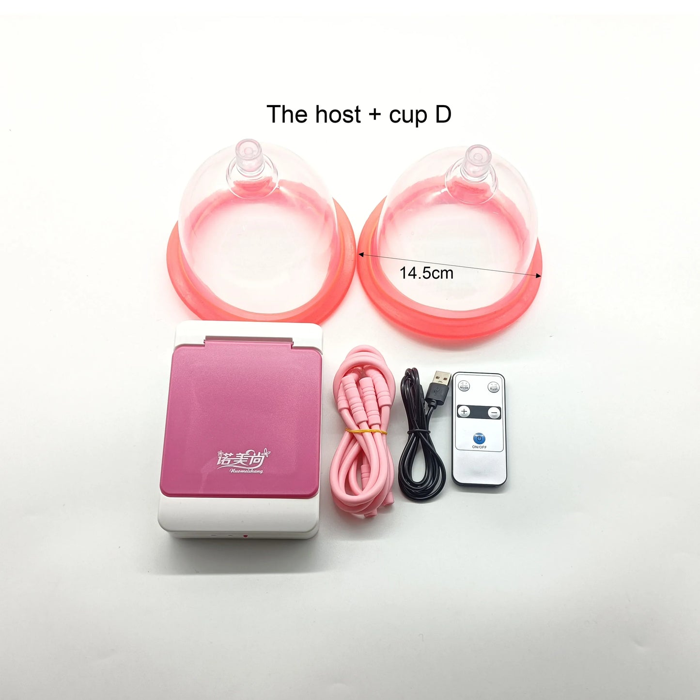 Electric Vacuum Suction Body Massage Device for Chest & Butt Lift, Breast Enhancement & Firming Cupping Therapy Pump System