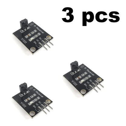 38KHz IR Infrared Transmitter Receiver Module Kit - 10M Range Remote Control Signal Learning for Arduino, Smart Home & RC Car