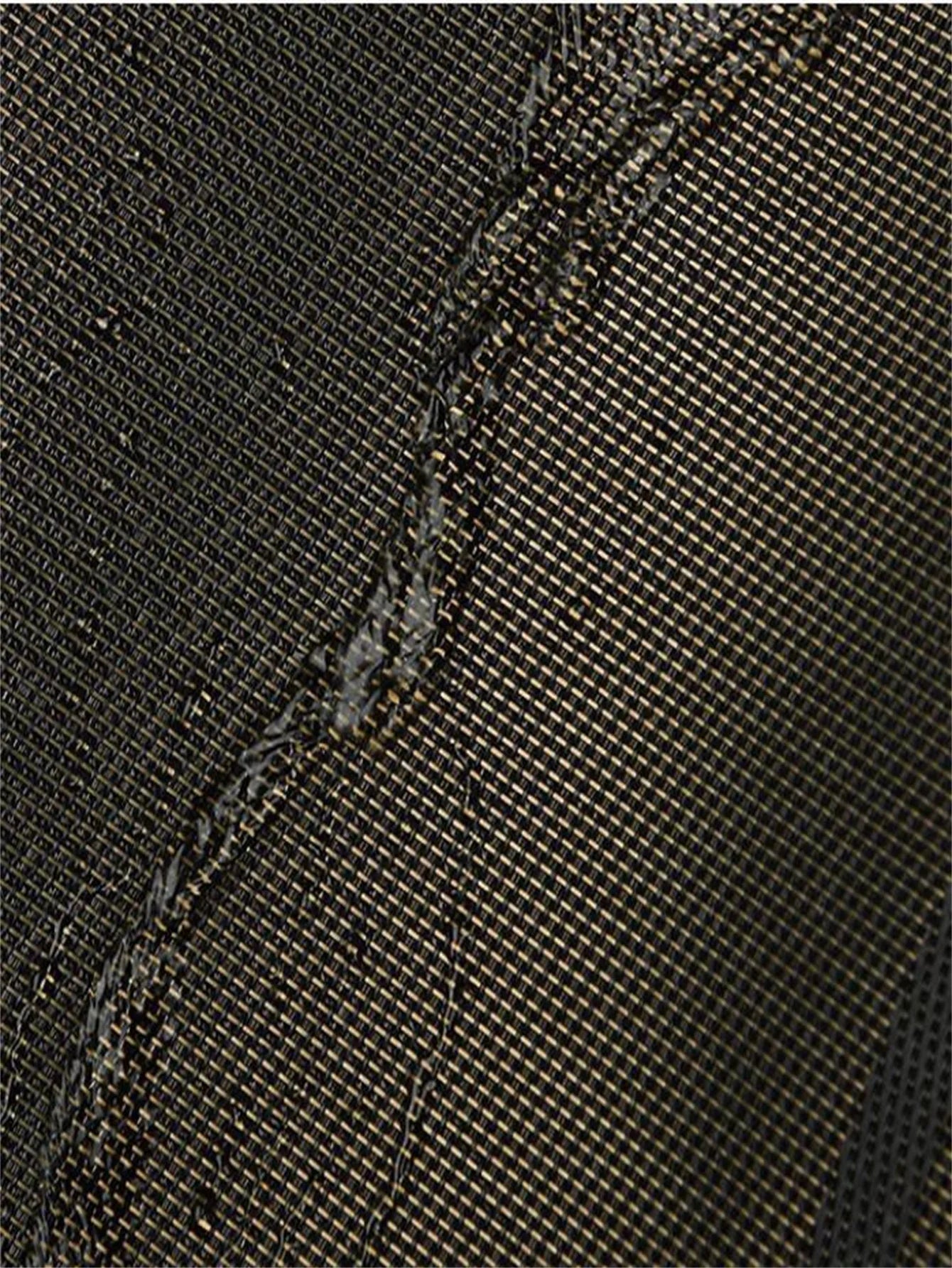 Chinese Style Double Frame PVC Table Mat Set - Thickened Striped Tea Cup & Meal Mats for Bar Counters