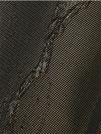 Chinese Style Double Frame PVC Table Mat Set - Thickened Striped Tea Cup & Meal Mats for Bar Counters