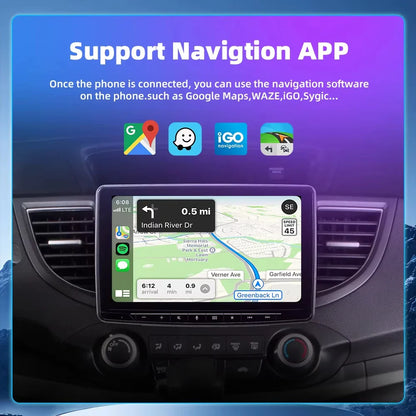 EKIY 2-in-1 Wireless CarPlay & Android Auto Dongle – AI Smart Box for Cars with Wired CarPlay