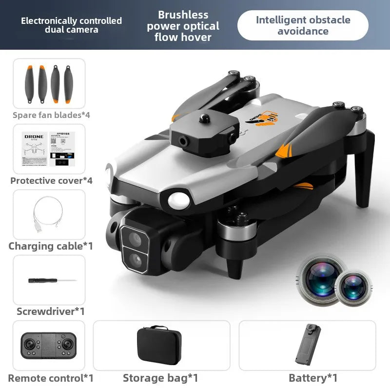 New S119 Mini Drone – 8K Dual Camera, 5G WIFI, Smart Obstacle Avoidance, FPV, Brushless Motor RC Quadcopter