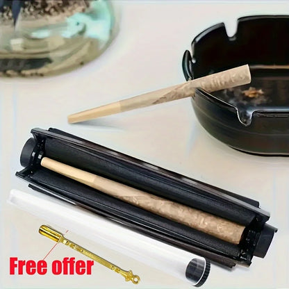 Portable Manual Cigarette Rolling Machine – Handheld Tobacco Filler Roller for Home & Office Use
