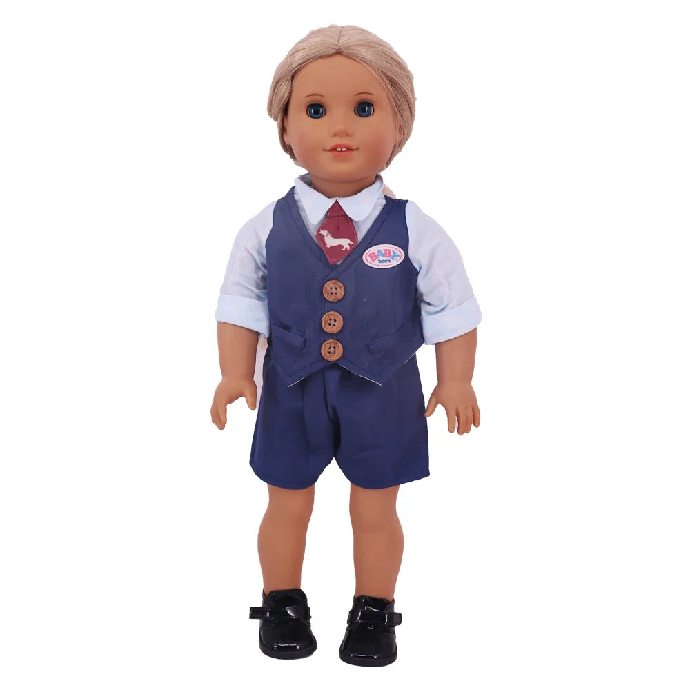 Official Doll Clothes & Accessories – Matching Style Outfits for 18-Inch American & 43cm Reborn Baby Dolls, Our Generation Girl Toys Gift