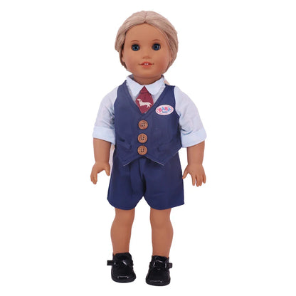 Official Doll Clothes & Accessories – Matching Style Outfits for 18-Inch American & 43cm Reborn Baby Dolls, Our Generation Girl Toys Gift