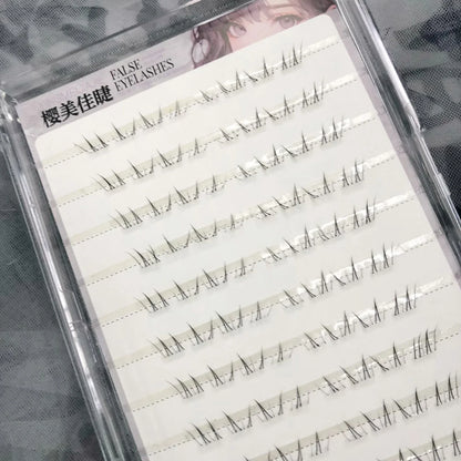 4-6mm Style No-Glue False Lower Eyelashes – Natural Fake Lashes for Women Daily Wear, Cosplay & DIY Makeup