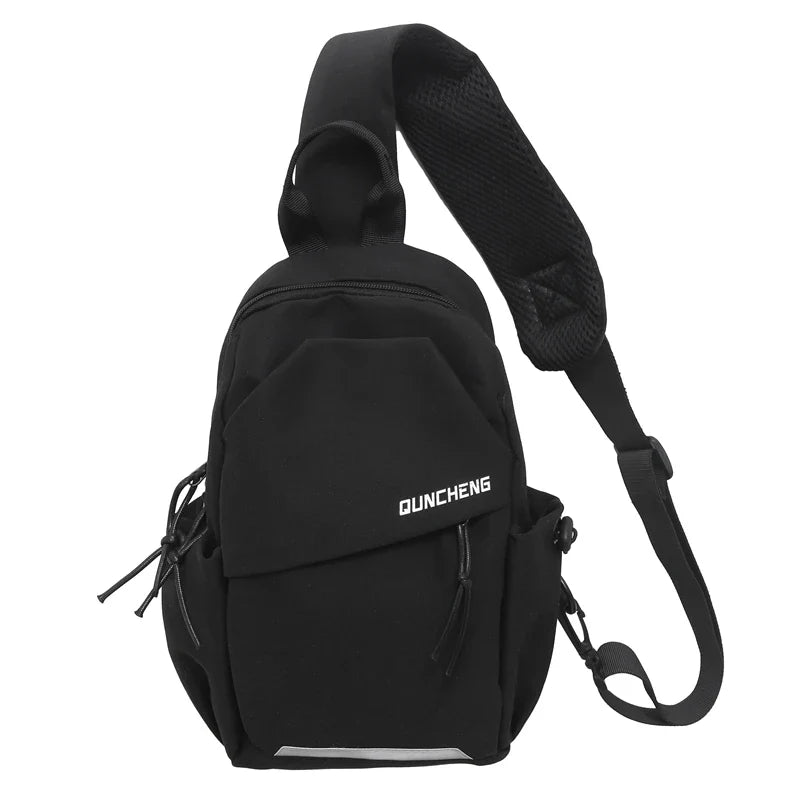 Men’s and Women’s Crossbody Bag – Lightweight Single Shoulder Chest Backpack for Cycling, Sports, and Mountain Climbing