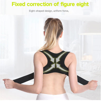 Adjustable Posture Corrector — Medical Back Brace with Shoulder Support | Humpback Prevention & Back Health Care