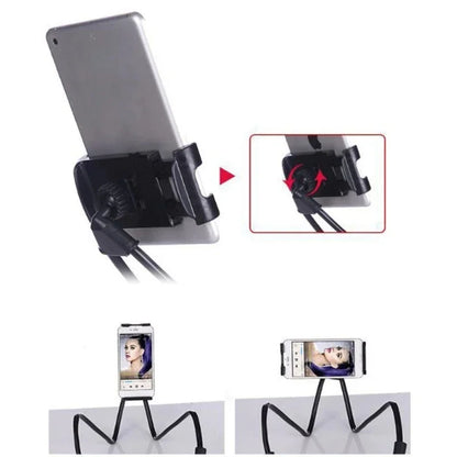 Flexible Neck Phone Holder - 360° Hands-Free Lazy Bracket Stand for iPhone, Samsung & Xiaomi