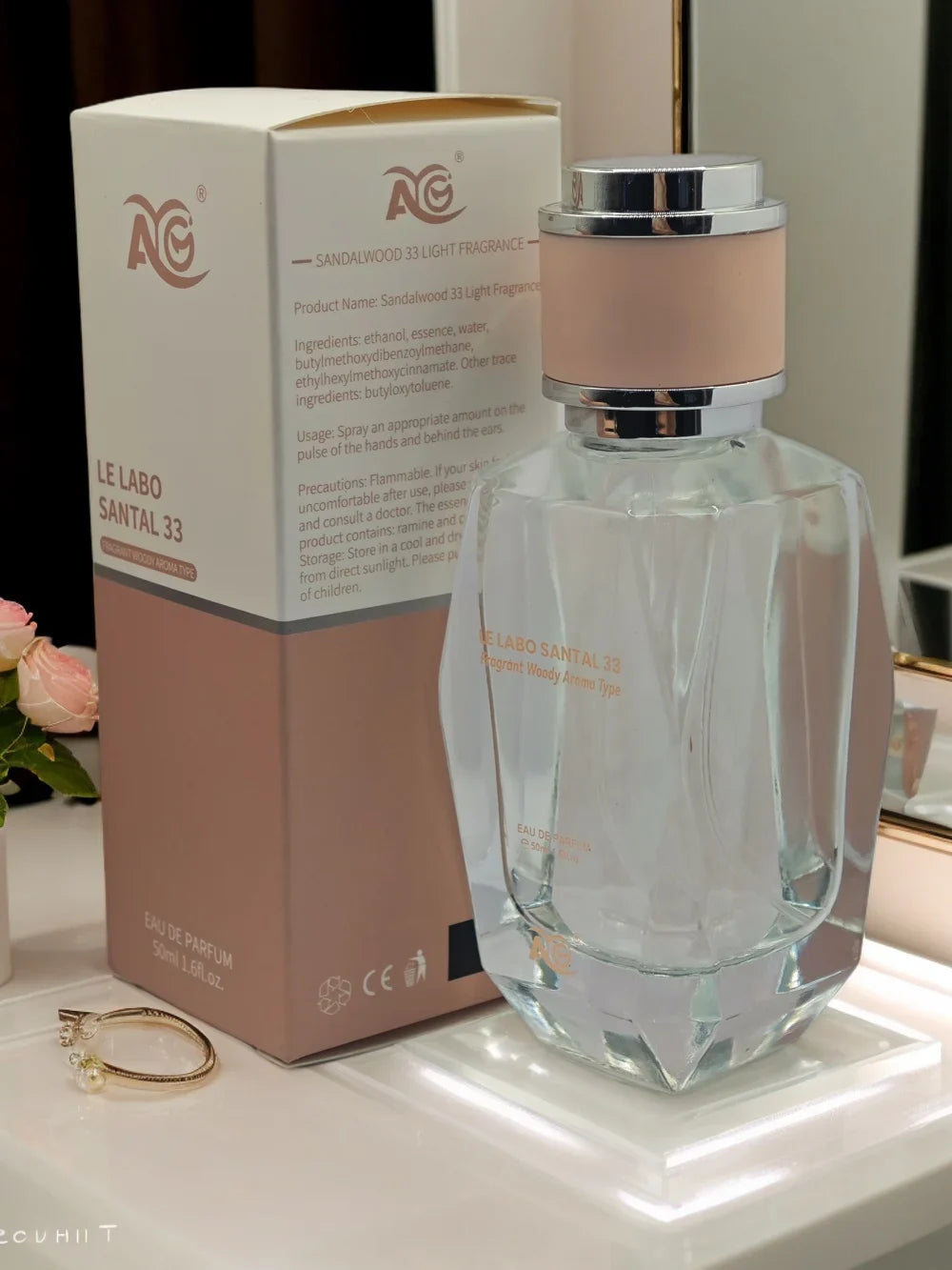 50ml Fresh Citrus Perfume for Women — Long-Lasting Light Orange Scent, High-End Fragrance