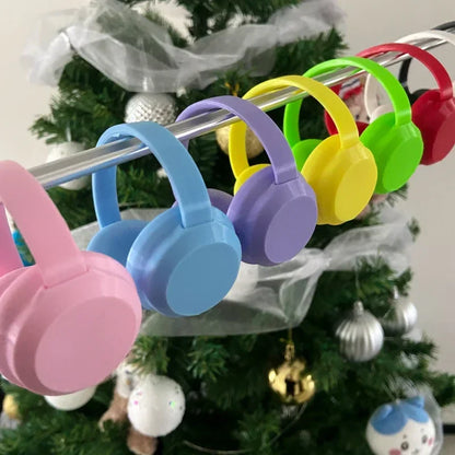 Labubu Doll Accessories — 17cm Fashion & 10cm Cotton Doll Macaron Color Earphones for Labubu Dolls