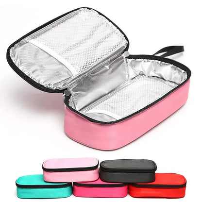 5 Color Insulin Cooling Bag – Portable Diabetic Pocket Pill Protector, Waterproof Thermal Insulated Medical Cooler