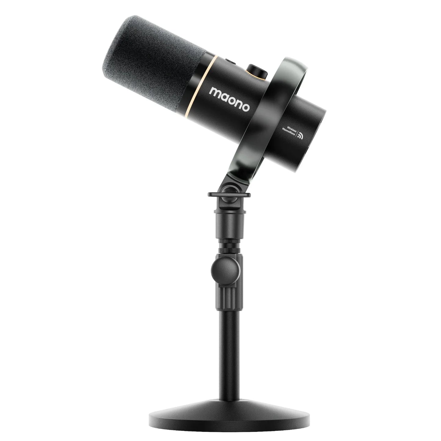 MAONO PD200W Hybrid Wireless Podcast Microphone – XLR/USB Dynamic Mic for PC, Phone & Camera Streaming & Recording