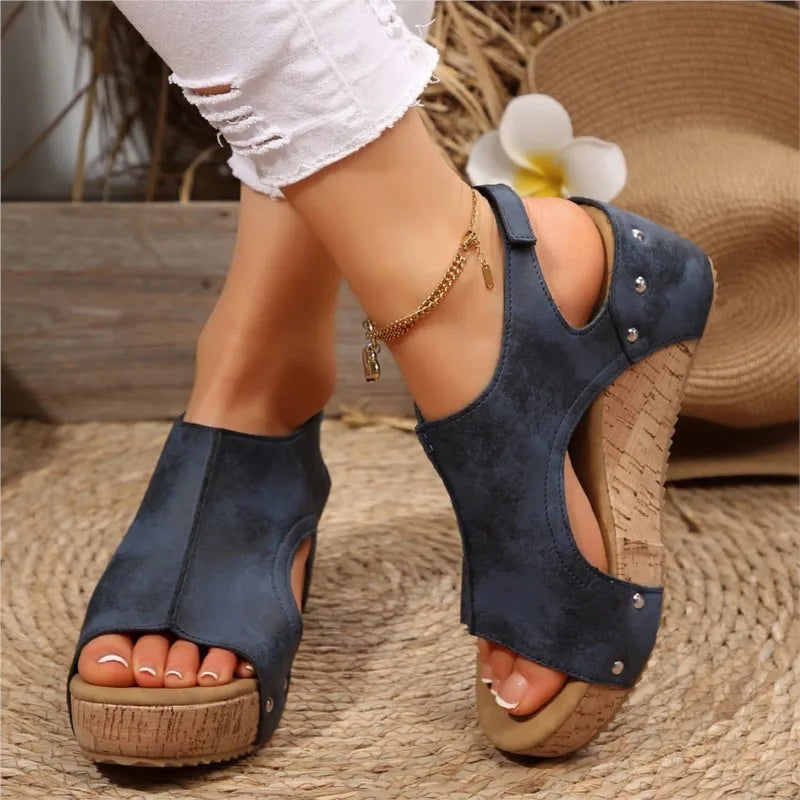 Women’s Summer Sandals – Soft Slide Wedges & Platform Heels, Comfortable Casual Footwear