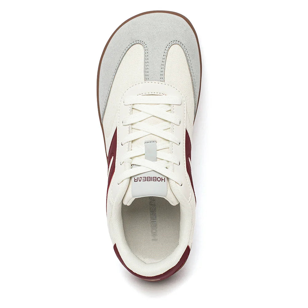 HOBIBEAR Unisex Barefoot Sneakers — Wide-Toe Minimalist Zero Drop Lace-Up Casual Shoes, Non-Slip for Men & Women