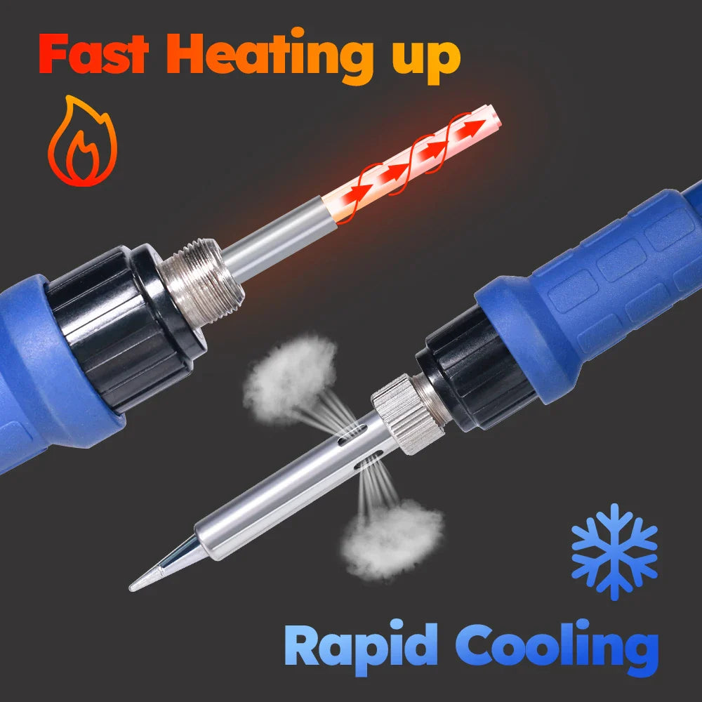 WEP 948-II 4-in-1 Soldering Station – Suction Tin, Solder Iron, Hot Air Gun, BGA Rework Tools