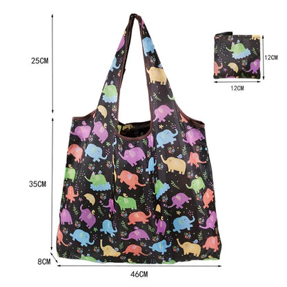 Reusable Foldable Shopping Tote Bag for Women – Large Capacity Eco-Friendly Cloth Grocery Bag for Fruit, Vegetables & Daily Travel Use