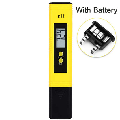 TDS Meter Digital Water Tester - High Accuracy 0-14 PH, 0-9990ppm TDS & EC Meter with LCD for Aquariums & Filters