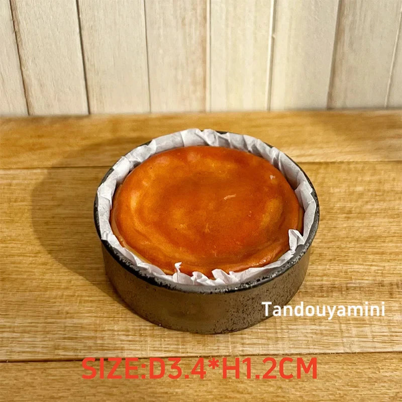 Miniature Kitchen Scene Props – Eggs, Flour & Cake for 1:6 1:8 1:12 BJD & Blythe Dollhouse DIY Accessories