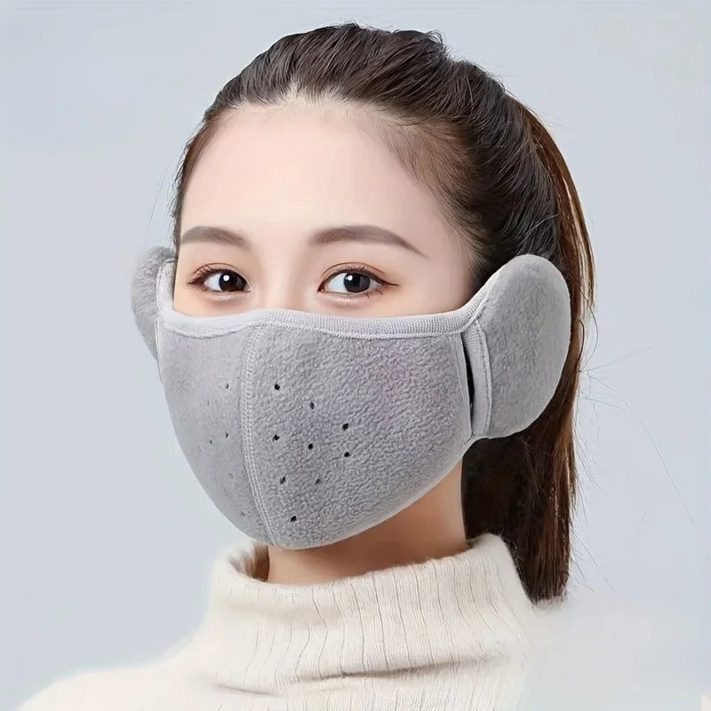 Winter Full Cover Face Mask - Warm, Windproof, Breathable, Dustproof & Reusable Outdoor Mask