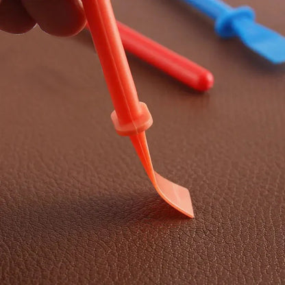 20pcs Glue Spreaders - Polypropylene Smear Sticks Applicator, Painting Scrapers for Handmade DIY Art and Leather Craft Tool