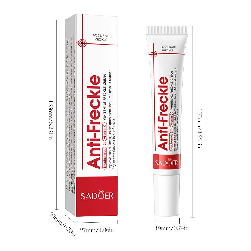 SADOER Anti-Freckle Whitening Face Cream – Spot Removal, Anti-Aging & Moisturizing Facial Skincare (1/3/5pcs Set)