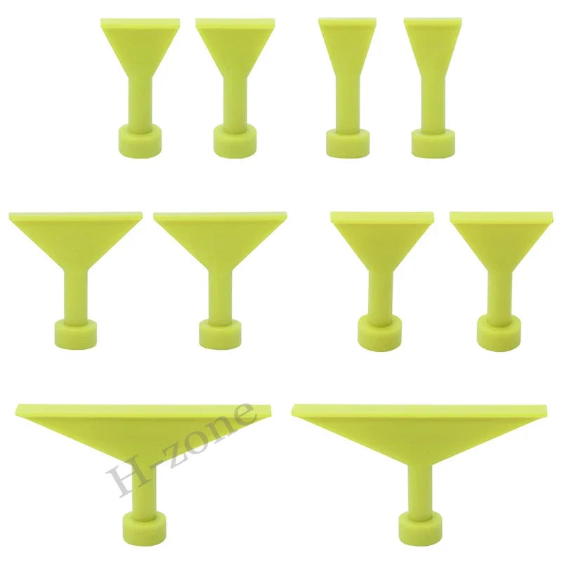 10Pcs Car Dent Repair Drawing Sheets – Seamless Body Shaping & Dent Removal Line Pit Restoration Tools for Auto Body Repair, Paintless Dent Fix Kit