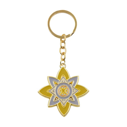 Genshin Impact Venti Eye Keychain 1:1 – Luminous Anime Cosplay Key Ring Backpack Pendant Gaming Accessories Gift
