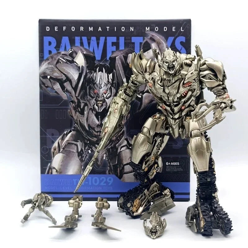 BAIWEI TW1029 Movie Giant Tank Action Figure – Metal Coating Robot Collectible with Original Box