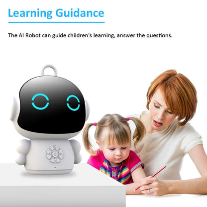 Tuya Smart AI Robot Toy – WiFi Voice Interactive Educational Learning Machine with Speech Recognition for Kids