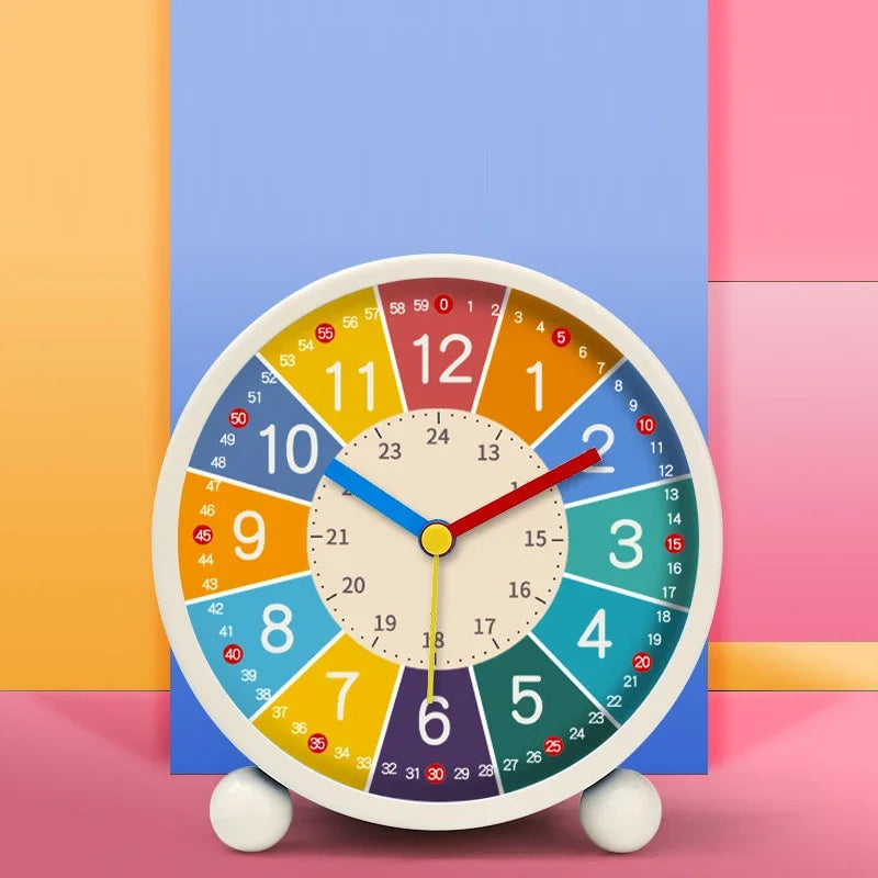 Early Learning Children’s Desktop Alarm Clock – Silent Wake-Up Clock for Bedroom & Living Room