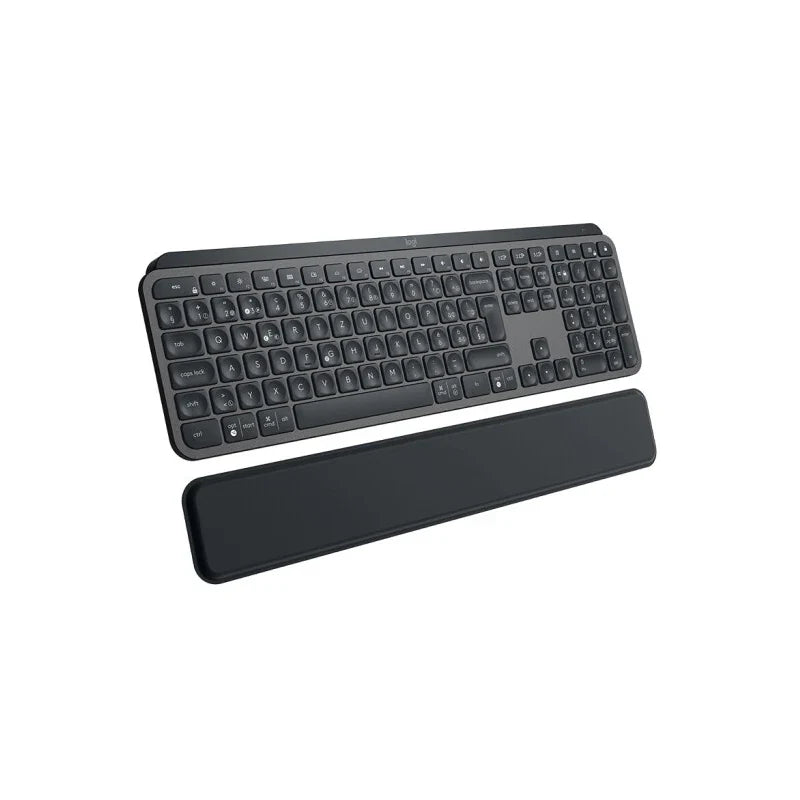 Logitech MX Keys & Craft Keyboard Wrist Rest Pad – Ergonomic Palm Support, Durable Comfort Cushion for Stable Typing Control