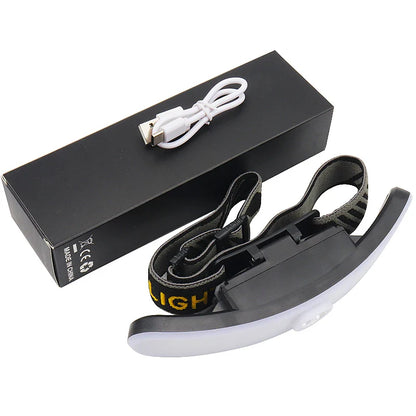 USB Rechargeable LED Headlamp for Eyelash Extension and Grafting - Eye Protection Light for Shadowless Nail Art, Eyebrow, and Lip Tattoo