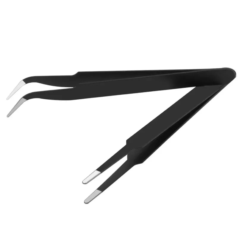 6PCS Anti-Static Stainless Steel Tweezers Set — Repair & Model Making Hand Tools