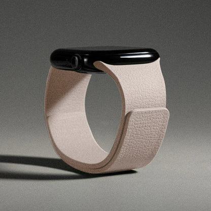 Silicone Magnetic Strap for Apple Watch - Adjustable Band for 49mm/46mm/45mm/44mm/42mm/41mm/40mm Series Ultra, SE & More