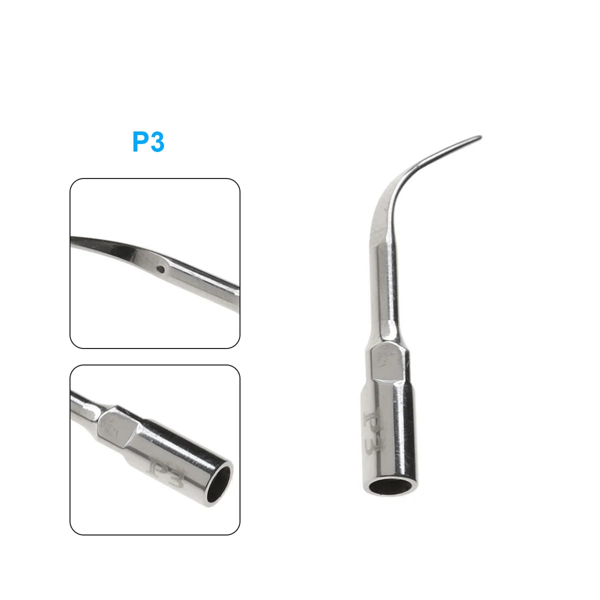 AZDENT Dental Ultrasonic Scaler Tips – Scaling, Periodontics, Endo, Perio Tips for EMS, Woodpecker, DTE, NSK, SATELEC Scalers