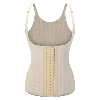 Latex Body Shaping Corset Top – Tummy Control Waist Cincher Sports Shaping Vest for Slim Fit Body Shaper