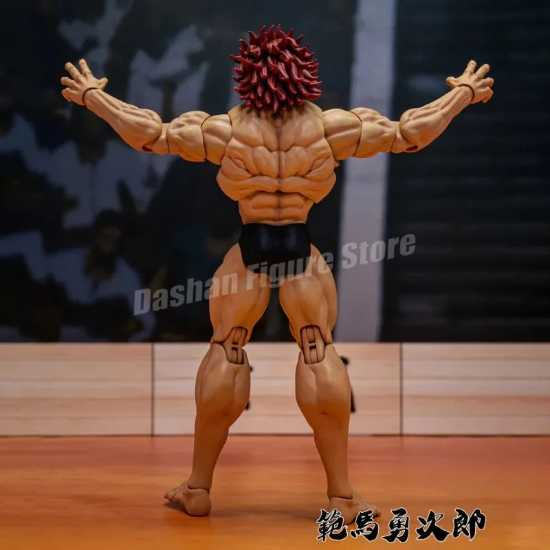 ST Baki Hanma Son of Ogre Action Figure – Hanma Yuujiro PVC Fighting Anime Model Toy Collection Gift