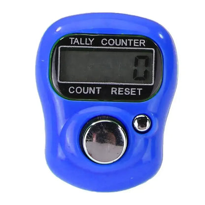 Mini Finger LCD Electronic Counter — Digital Counting Tool (0-99999) for Sewing, Knitting & Weaving