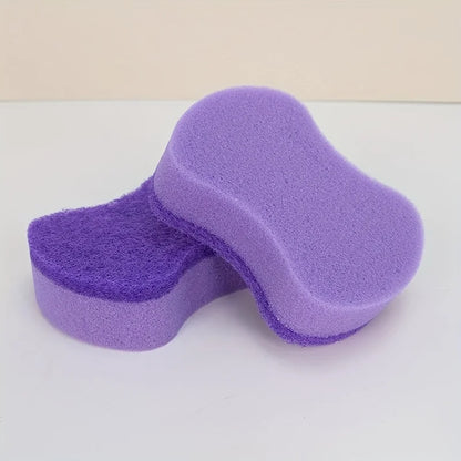 12PCS Heavy Duty Kitchen Dishwashing Sponges – Multi-Purpose Cleaning Scrub Sponges for Home Use
