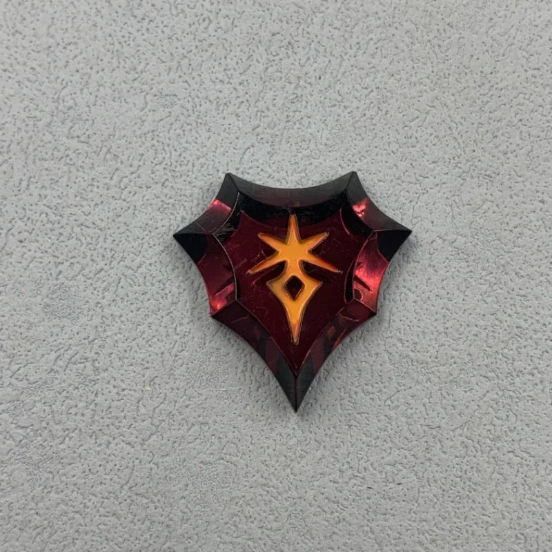 FF14 Anime Crystal Keychain - Transparent Cosplay Sage Reaper Dark Knight Mage Job Accessories