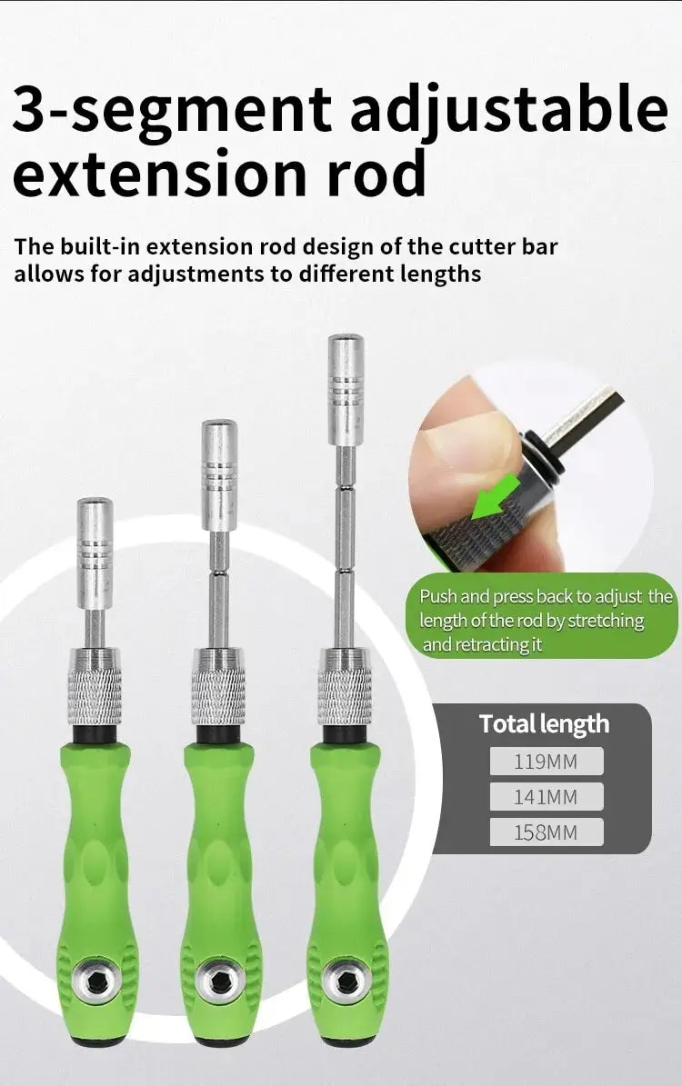 Mini 32-in-1 Precision Screwdriver Set – Magnetic Phillips Bits, Multifunctional Hand Tool Kit for Phone, Watch, Glasses & PC Repair