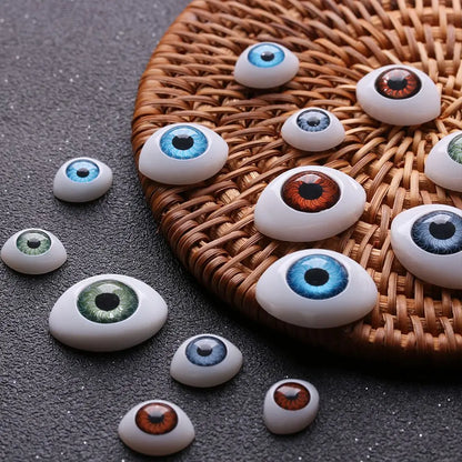 20pcs Plastic Safety Eyes for Dolls & Toys – Funny Simulation Eyes for Puppets, Animals, and Dinosaur Craft Making
