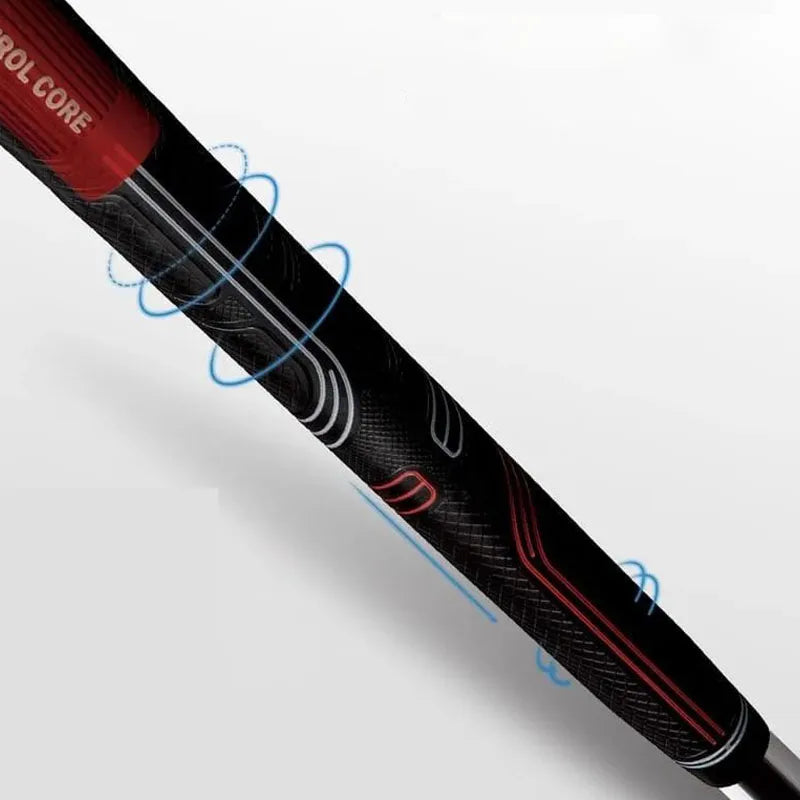 Golf Grip – Black Rubber Non-Slip, Available in Standard, Midsize, and Oversize Sizes