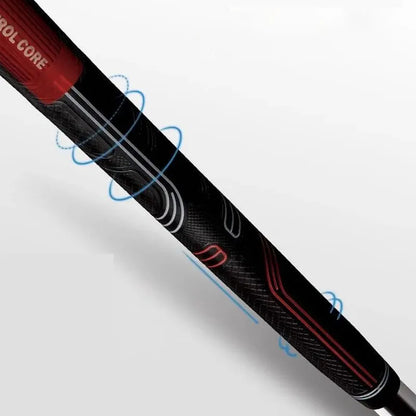 Golf Grip – Black Rubber Non-Slip, Available in Standard, Midsize, and Oversize Sizes