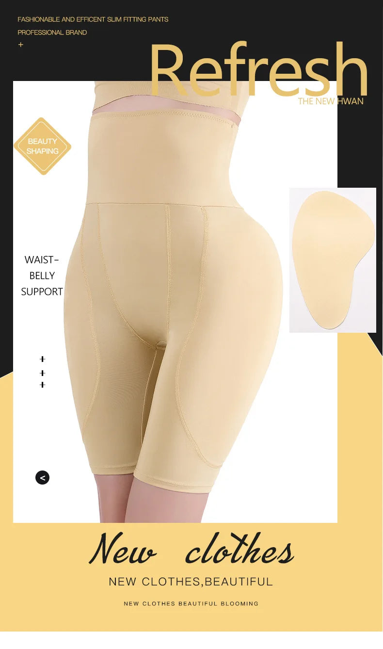 Women’s Butt Lifter Shapewear Shorts – Hip Enhancer Body Shaper with Waist & Belly Control