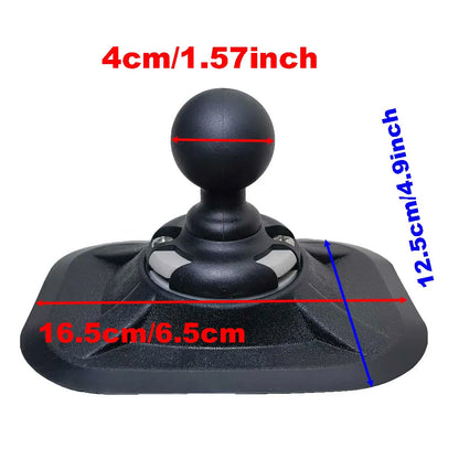 Inflatable PVC Boat Mount Kit – Electronics GPS, Fish Finder, Camera, Safety Flag, Kayak Ball Base & DIY Pad