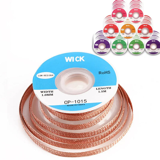 Solder Wire Desoldering Braid – Flux-Infused Wick for BGA and Electronic Repair